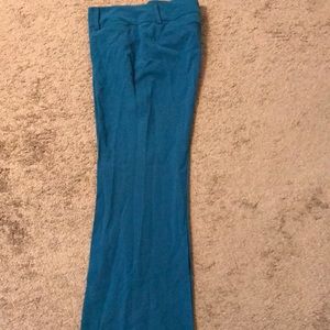Teal New York and Company dress pants
